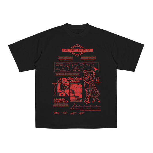 Limited Edition - 'Kol Israel Jerusalem' White T-Shirt // Liav Nov x Export