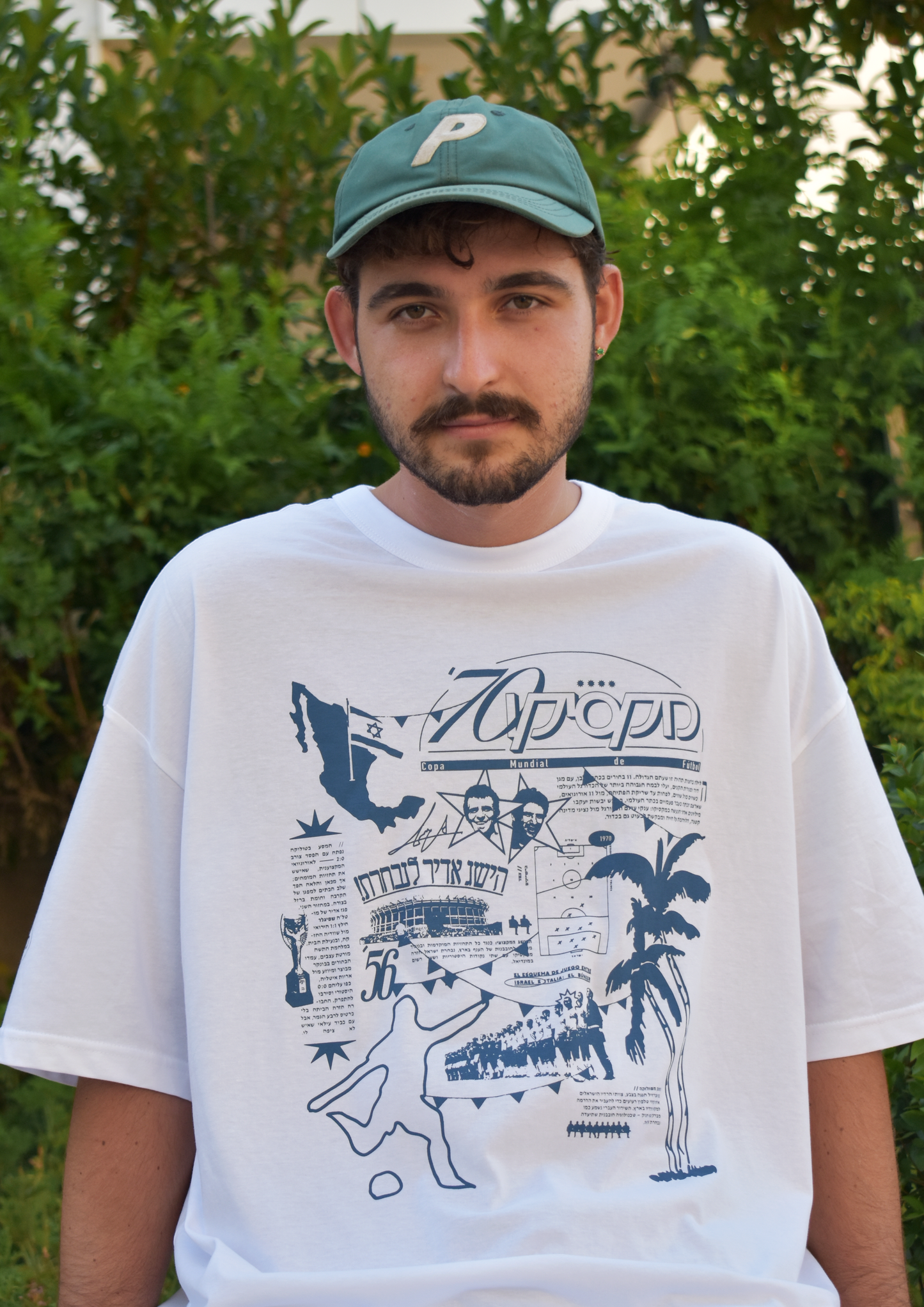 Mexico 70' - T-Shirt & Fanzine Bundle ( White )